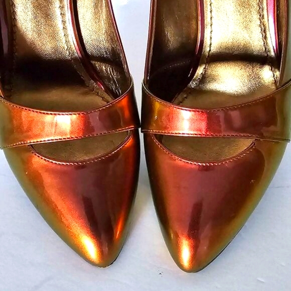 Louis Vuitton Prismatic Limited Edition Patent Leather Heels Size 36/6 - Picture 5 of 16